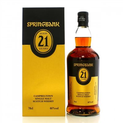 雲頂21年單⼀麥芽威⼠忌SPRINGBANK21YEARS OLD SINGLE MALT SCOTCH WHISKY