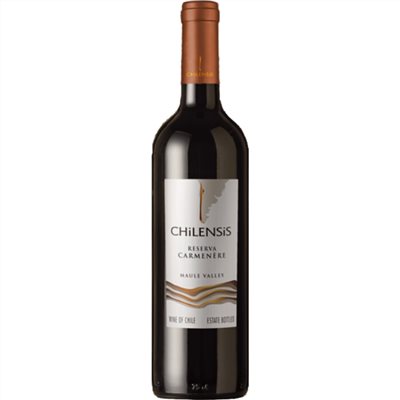 智蘭西斯精選卡米涅紅酒CHILENSIS Carmenere Reserva