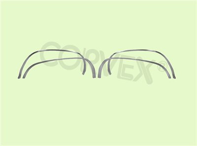 PART #:  CV17-W01/4 ∞  WHEEL  MOULDING 