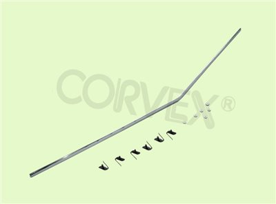 PART #:  FD01-H04 ∞  HOOD  MOULDING 