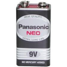 國際牌Panasonic黑色9V 乾電池/碳鋅電池/方形電池 (1入)