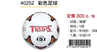 成功SUCCESS 彩色足球 40252