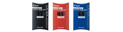 百樂 PILOT 卡式V5鋼珠筆墨水管BXS-IC-S3