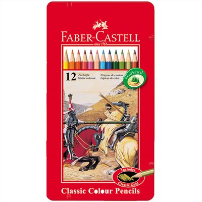 FABER-CASTELL輝柏 紅色系 油性彩色鉛筆-12色(115844)
