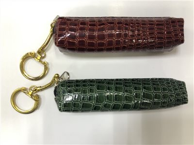 新易 珍珠皮印章盒-鑰匙扣