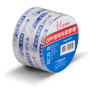 四維鹿頭牌 60mm*40Y OPP透明膠帶/封箱膠帶(PPS7)-單捲裝