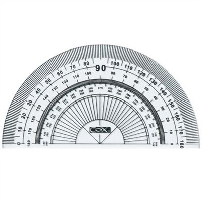 COX三燕 180度分度器(CP-11)