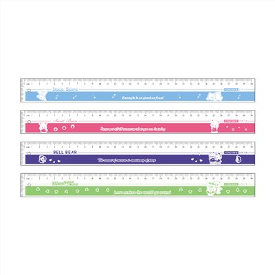 Pencom尚禹 30公分 粉彩尺(RL-105)