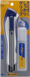 PLUS普樂士CU-005 美工刀(大)附刀片35-334
