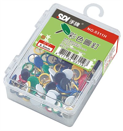 手牌  35元系列 彩色圖釘 (0311H)