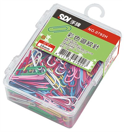手牌  35元系列 28mm彩色迴紋針 (0792H)