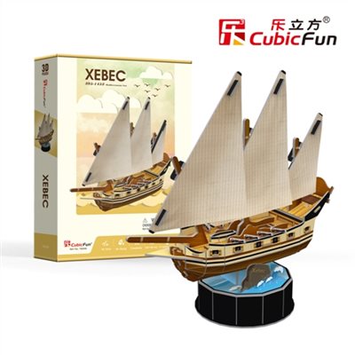 [樂立方3D立體拼圖] 阿拉伯司三角資帆船(T4034H)