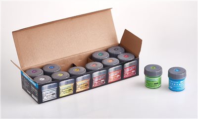 SIMBALION雄獅 王樣廣告顏料組合60cc/12色