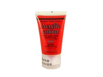 MONA蒙納 S-204 壓克力水彩(朱紅) 25ml