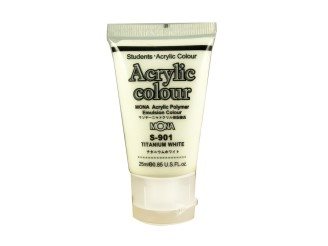 MONA S-901 壓克力水彩顏料(白) 25ml