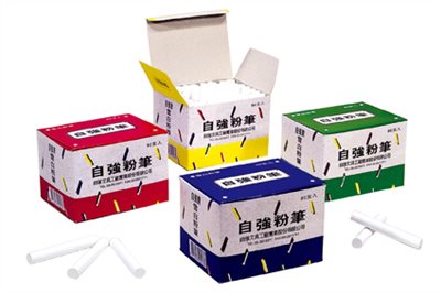 自強  雪白粉筆80支入