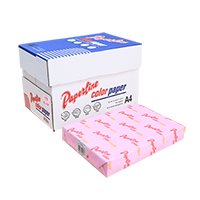PAPERLINE  粉紅色彩色影印紙A4 70G