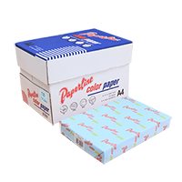 PAPERLINE  淺藍色彩色影印紙A4 70G