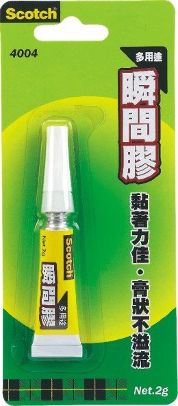 3M 4004 瞬間膠-膠狀