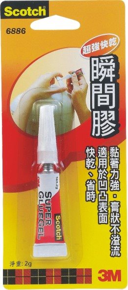 3M  6886瞬間膠-膠狀