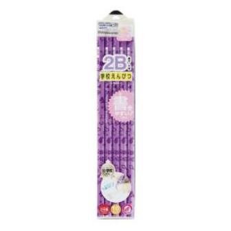 KUTSUWA  2B六角鉛筆10入+握筆器ST-102(多色)