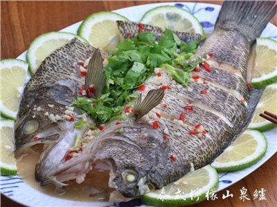 山泉鱸魚-蝴蝶切