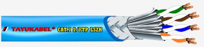 3.0. MAP® LSZH低煙無鹵 Cat7 S/FTP Cable 第七類【單股】網路電纜