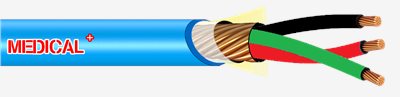 13.0【LOW NOISE TINSEL CABLE】低電噪/銅箔絲/醫用電纜