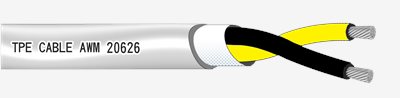 8.7 UL20626 21002 20841 TPE(MPPE) CABLE 環保無鹵電纜