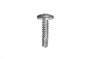 18-923 不鏽鋼大扁鑽尾螺絲8x3/4"   