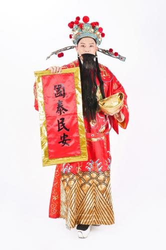 精緻財神爺/龍袍