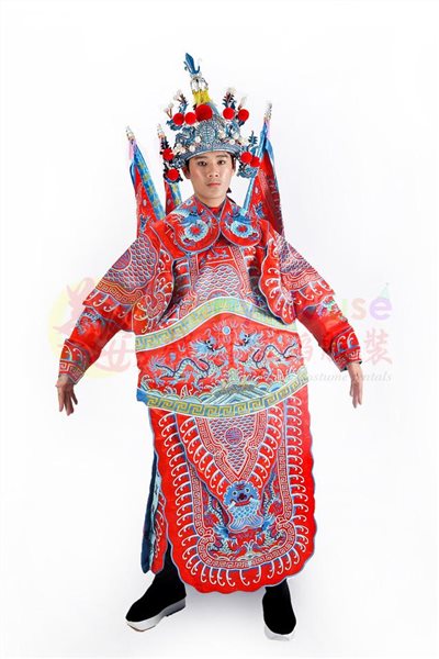 紅色大靠