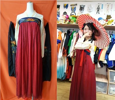 女漢服/殷紅