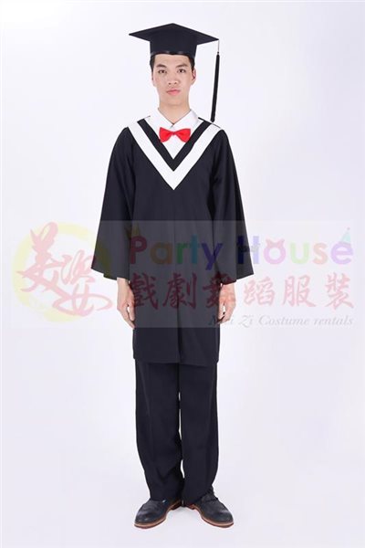 學士服/黑色