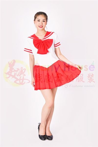 美少女/紅色
