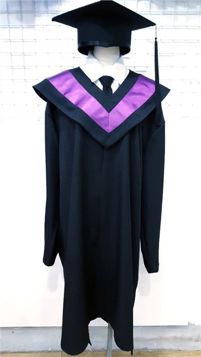 學士服/黑紫