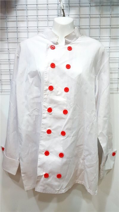 紅扣廚師服