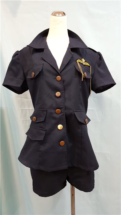 深藍女軍裝