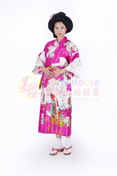 浴衣/桃色美人圖
