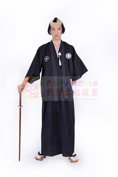 日本服/黑底條紋