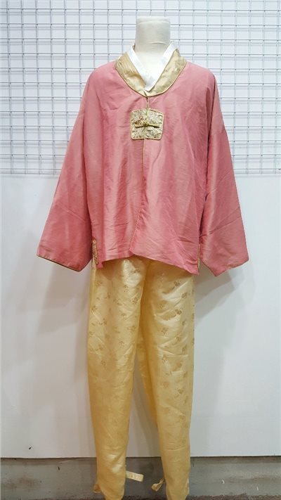 男韓服/暗粉色