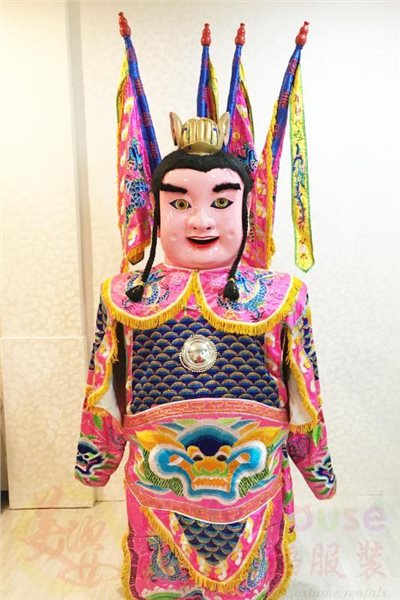 電音三太子(膚臉粉衣) 
