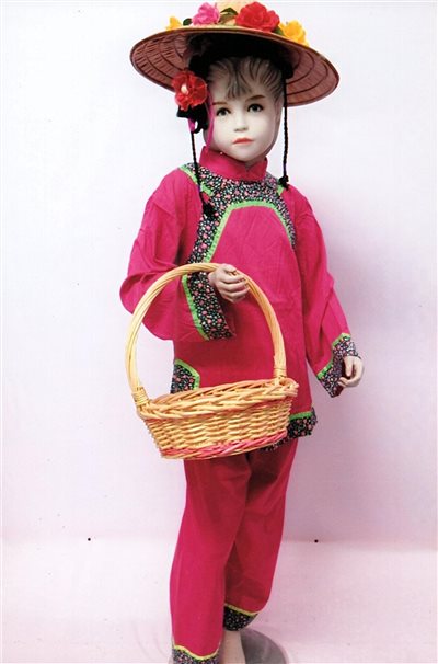 桃紅村姑