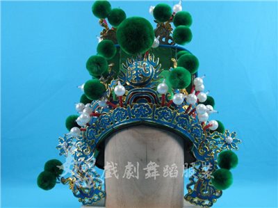 綠色關公帽