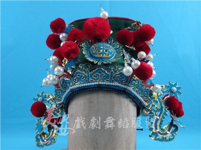 紅色關公帽