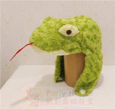 草綠蛇頭套