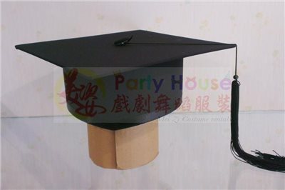 黑色學士帽