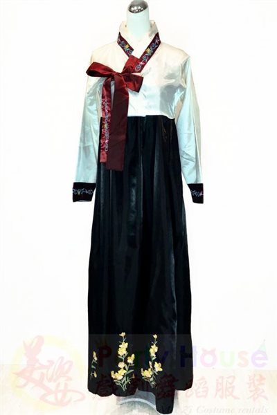 韓服/黑白