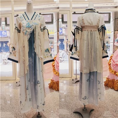 女漢服-藍色