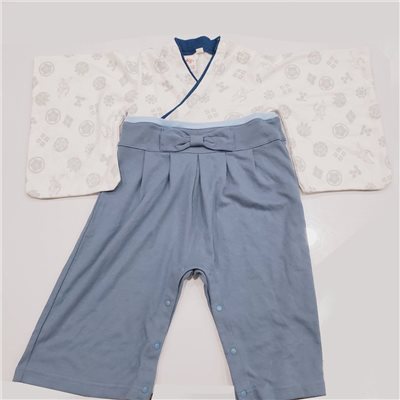 白藍爬爬和服/幼童用